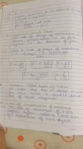 class11 physic chapter laws of motion notes