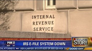 IRS computer problems shut down tax return e-file system