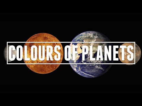 The Colours Of The Planets | Astronomic