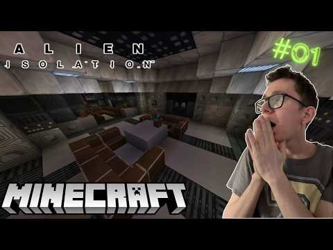 SURVIVRE À LA MAP ALIEN ISOLATION SUR MINECRAFT 😱 #01