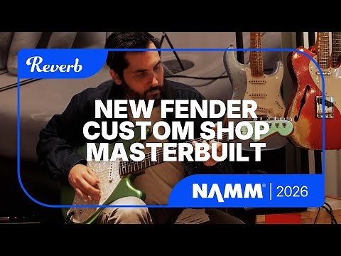 Fender's New Custom Shop Masterbuilt Guitars with Ariel Posen at NAMM 2026/Wood Wire Volts