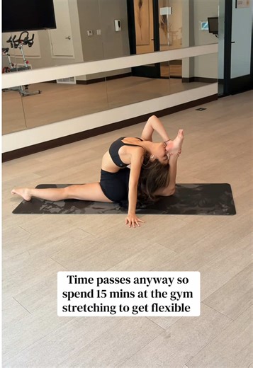 Stretch for 15 mins a day to start