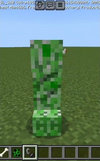 How to blow up a creeper in Minecraft #A-seriesplayz