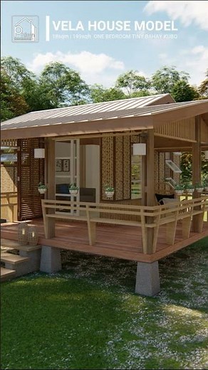 Tiny Bahay Kubo | House Design Inspiration #budgethousedesign #budgethouseideas #home #budgethouse