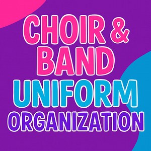 Uniform Organizational Kit for Choir, Band & Orchestra Directors (editable)
