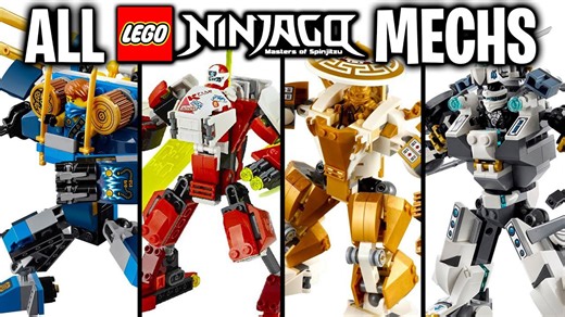 ALL 35+ LEGO NINJAGO MECHS! (2011-2020)