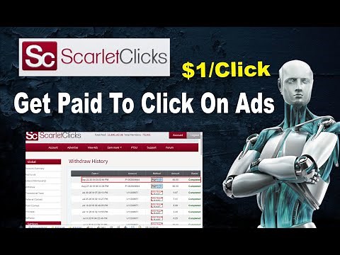 Scarlet clicks | How To Make Money Online (Get Paid To Click On ADS)
