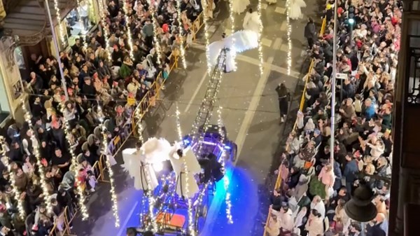 Valencia, Spain: Lively scene captured during majestic Kings' Day parade