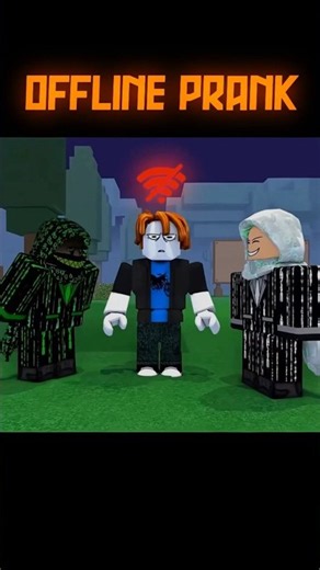 Roblox offline Prank 🗿