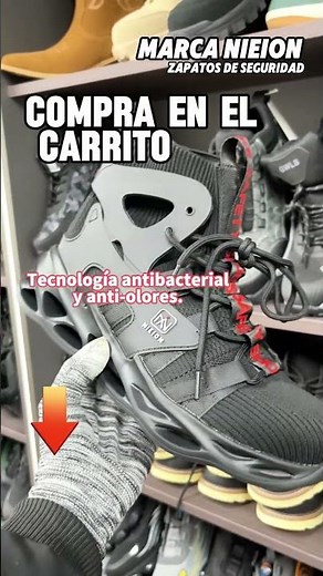 Tenis De Seguridad Zapatos Trabajo Anti-pinchazos Nieion #sneakers #zapatillas #botas #nieion