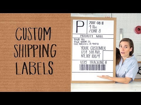 How to Customize Your Shipping Labels