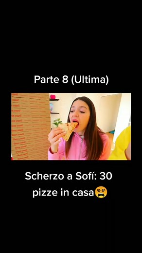 Scherzo a Sofí: 30 pizze in casa pt 8 (ultima)😵#TakeEatEasyChallenge #scherzo #challenge #vlog #mecontrote