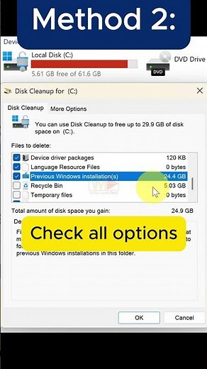 How to Remove Unwanted Files From C Drive in Windows 10&11 Without Losing Data