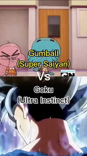 Gumball vs Goku: Epic 1v1 Showdown