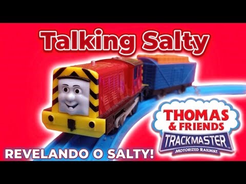 Trackmaster Talking Salty - Unboxing, Análise, Reparos e Primeiras Impressões.