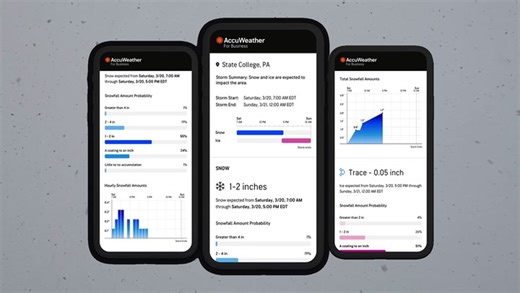 Snow Alerts™: Why you should download the AccuWeather App right now - video Dailymotion