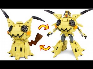 レゴ「ミミッキュ」変形ロボ作ってみた【ポケモン】LEGO Pokémon Transforming Mimikyu