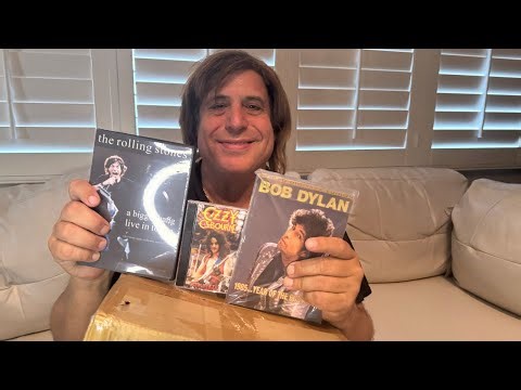 Unboxing a HUGE Haul of Ultra Rare CDs & DVDs! | Rolling Stones, KISS, The Beatles & More!