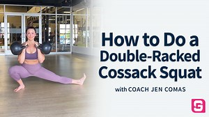 1.3K views · 22 reactions |  Double-Racked Cossack Squat ⁠ ⁠ The...