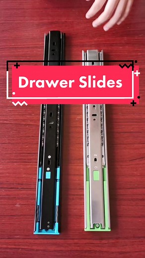 Introducing this NEW dual function drawer slide - its both soft-closing & push-to-open. Chat us today understand this innovative #magnificenthardware! #drawerslides #diyproject #CabinetHardware #HomeImprovement #CapCut