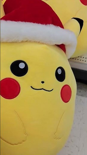 Pokemon Pikachu Christmas Squishmallows at Walmart