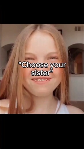 Choose your sister #shorts #salishmatter #sister