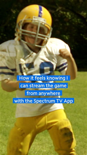 Cue your end zone dance. Watch the game while on-the-go with the Spectrum TV App. Download now: https://bit.ly/3Dfn9Lj #football #endzonedance | Spectrum