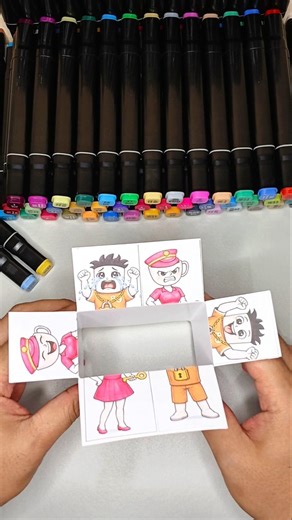 Easy Emoji 😍 DIY Paper Craft #shorts