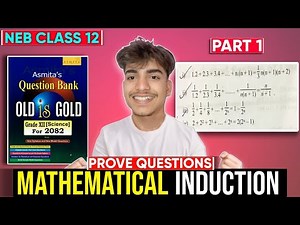 🔥 Mathematical Induction Mastery | 3-Mark Proofs for NEB 2082 | Class 12 Math | GoalX