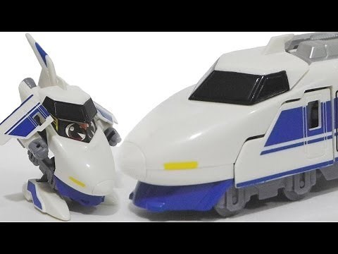 [新幹線100系]Hikarian Toy Review-JHR-003-Hikari[電光超特急ヒカリアン-ひかり隊長]