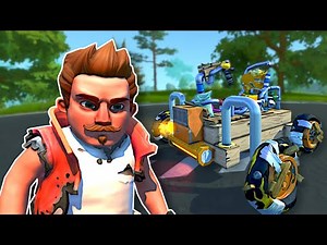 BUILDING OUR FIRST SURVIVAL CAR! - Scrap Mechanic Survival Gameplay