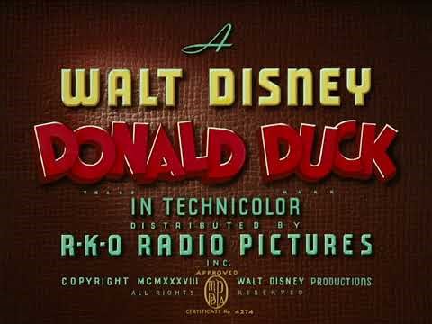Donald Duck - Donald's Golf Game (1938) - RKO Titles