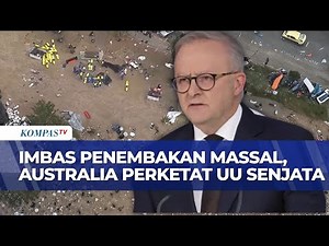 Usai Penembakan Massal di Pantai Bondi, PM Australia Dorong UU Senjata Api Diperketat