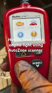 How to reset check engine light using a simple scanner ￼