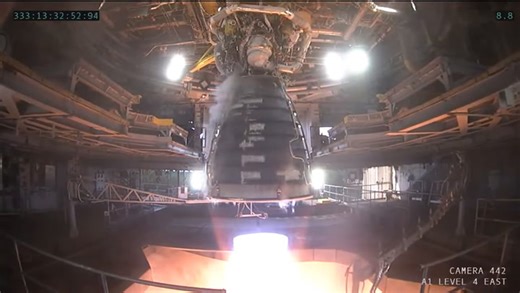 Latest Test Of Artemis Moon Rocket Engine Gimbal - video Dailymotion