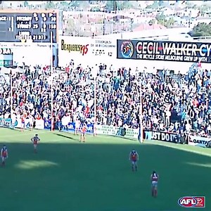 On this day, 25 years ago! Tony Lockett kicked 16 GOALS at the Western Oval. Radio Commentary- ABC Grandstand, AFL.com.au archive footage. | Sydney Swans