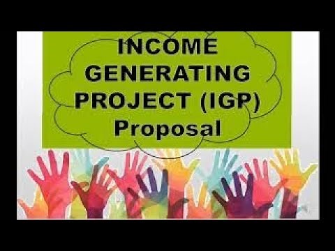 School Income Generating Project (IGP) Proposal