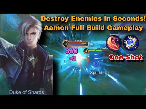 Destroy Enemies in Seconds! Aamon Full Build Gameplay