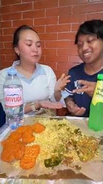 Padang Rice & Nugget Eating Challenge✨