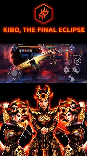 Kibo Final Eclipse 🔥Lv6 DESTROYS Stranger 😈|| After Update||Shadow Fight 3||‪@Niladri-SF3_FAMILY‬