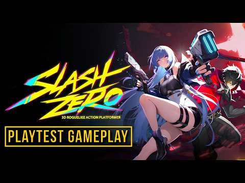 SlashZero Playtest Gameplay – New Roguelike Action Game (2026)