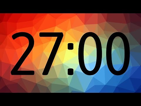 27 Minute Timer with Alarm