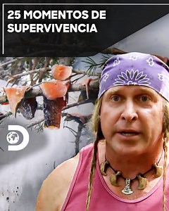 496K views · 3.5K reactions | ¡Para celebrar el aniversario de los 25 años de Discovery, te invitamos a ver esta selección con los 25 mejores momentos de supervivencia de “Desafío x 2”! 25 años compartiendo un mundo realmente apasionante. #DualSurvival | Discovery Latinoamérica | Facebook