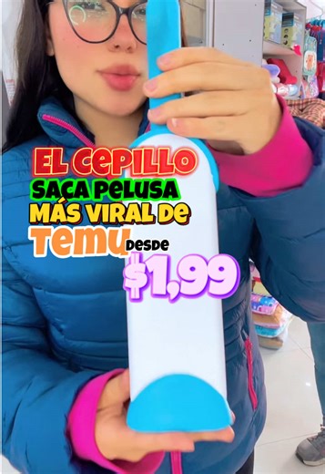 Cepillo saca pelusa #dinero #compras #viralvideo #descuentos #hogar