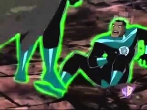 Static Shock Static vs Green Lanturn and Green Lanturn vs Sinestro In "Fallen Hero"