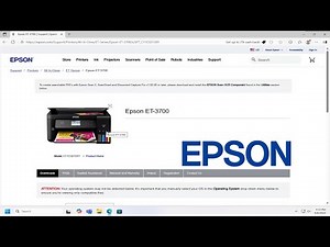 How To Install and Setup Epson EcoTank ET-3700 Printer [Guide]