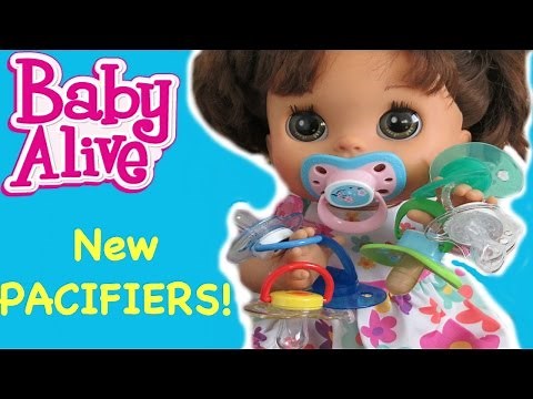 BABY ALIVE New Pacifiers Fit Perfect For Baby Alive!