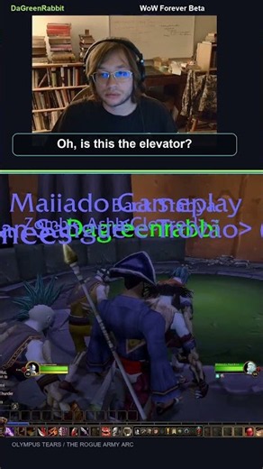 planning to fight Asmongold. defeated by the Undercity elevator
