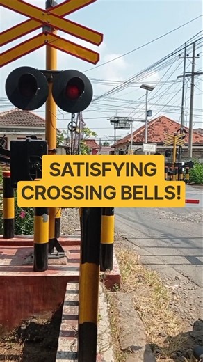 SATISFYING CROSSING BELLS! Loud Railroad Crossing Alarm Sound Compilation! #railroadcrossing