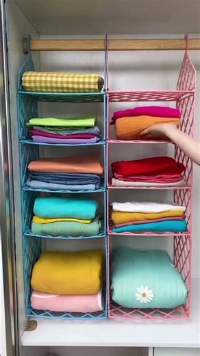 ₹499 lo Wardrobe Full Clean 😮 5 Layer Clothes Organizer Review | Best Storage Hack India